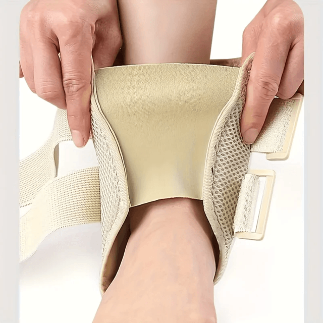 FlexGuard Adjustable Compression Ankle Brace  Elastic Support Sleeve For Sprain Prevention And Heel 1