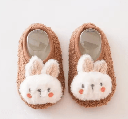 SnuggleBunny Plush Baby Floor Socks  Soft NonSlip Toddler Slippers For Warmth And Comfort 7