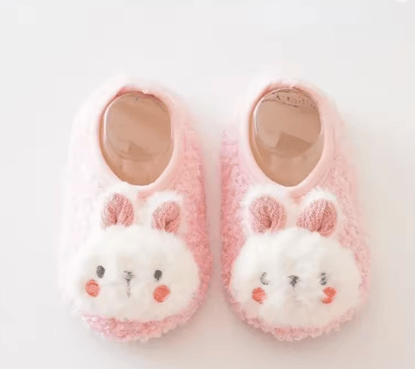 SnuggleBunny Plush Baby Floor Socks  Soft NonSlip Toddler Slippers For Warmth And Comfort 8