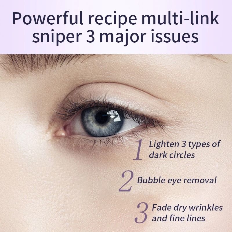 Anti Wrinkle Eye Cream With Roller Massager For Dark Circles And Eye Bags 4