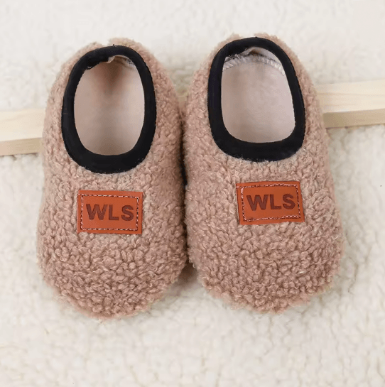 CozySteps Plush Baby Slippers  Soft AntiSlip Toddler Floor Shoes For Warm Indoor Comfort 5
