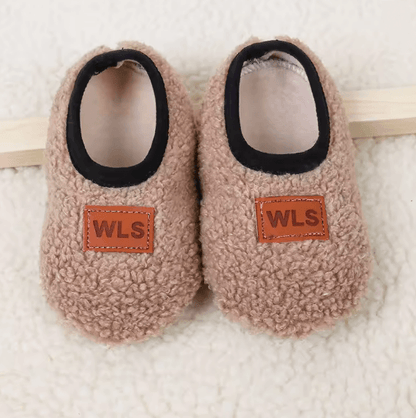 CozySteps Plush Baby Slippers  Soft AntiSlip Toddler Floor Shoes For Warm Indoor Comfort 5