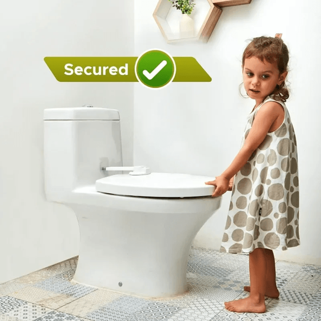 SafeLid Baby Toilet Lock  Childproof Toilet Seat Lock For Bathroom Safety And Toddler Protection 1