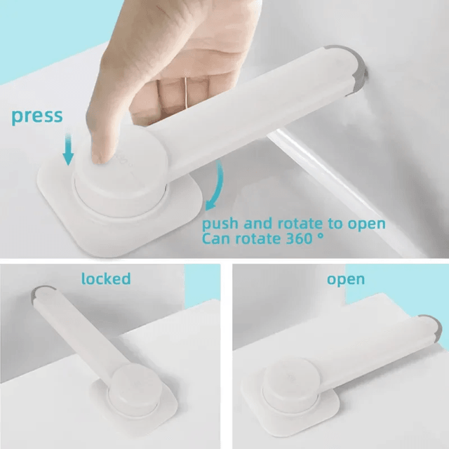 SafeLid Baby Toilet Lock  Childproof Toilet Seat Lock For Bathroom Safety And Toddler Protection 2