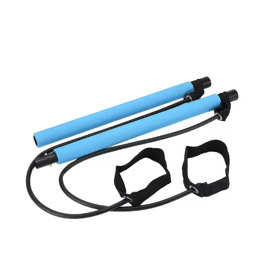 FlexCore Multifunctional Pilates Bar  Portable Yoga Resistance Band And Full Body Toning Trainer 7