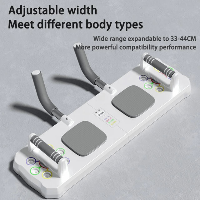 PowerForm Portable Push-Up Board – Multifunctional Foldable Fitness Trainer for Full Body Workouts