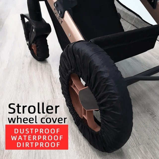 CleanRide Baby Stroller Wheel Covers  Dustproof Oxford Cloth Tire Protectors For Prams And Pushchai 1
