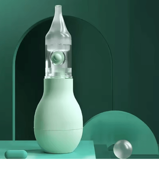 GentleBreathe Silicone Baby Nasal Aspirator  Safe Infant Nose Cleaner And Congestion Relief Pump 5
