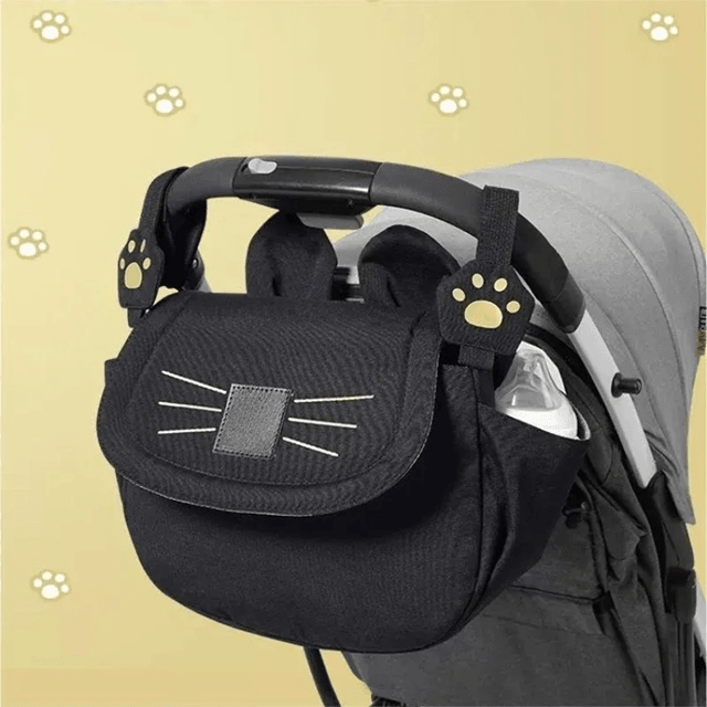 StrollEase Universal Baby Stroller Organizer  Large Capacity Diaper Bag With Cup Holder And Adjusta 5