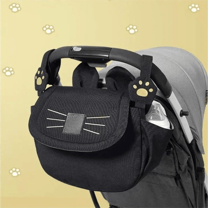 StrollEase Universal Baby Stroller Organizer  Large Capacity Diaper Bag With Cup Holder And Adjusta 5