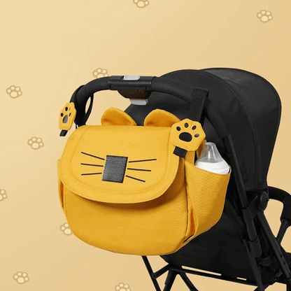 StrollEase Universal Baby Stroller Organizer  Large Capacity Diaper Bag With Cup Holder And Adjusta 4