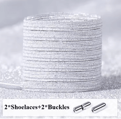 FlexStep Elastic No Tie Shoelaces  Colorful Buckle Laces For Kids And Adults 4