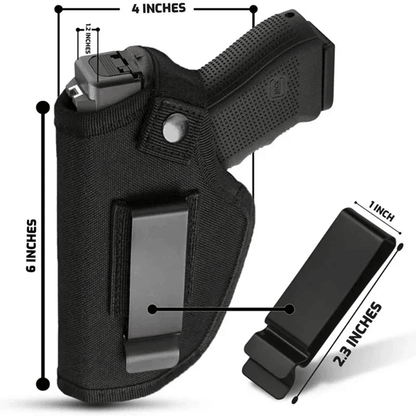 TactiFit Universal Concealed Carry Holster  Right And Left Hand OWBIWB Gun Holster For Glock SW And 1