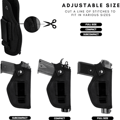 TactiFit Universal Concealed Carry Holster  Right And Left Hand OWBIWB Gun Holster For Glock SW And 4