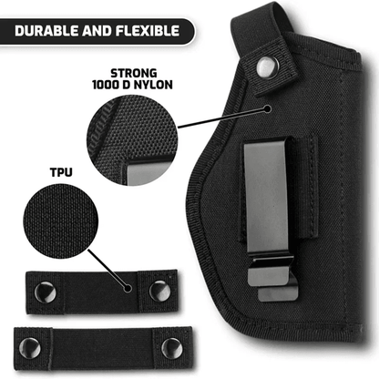 TactiFit Universal Concealed Carry Holster  Right And Left Hand OWBIWB Gun Holster For Glock SW And 2