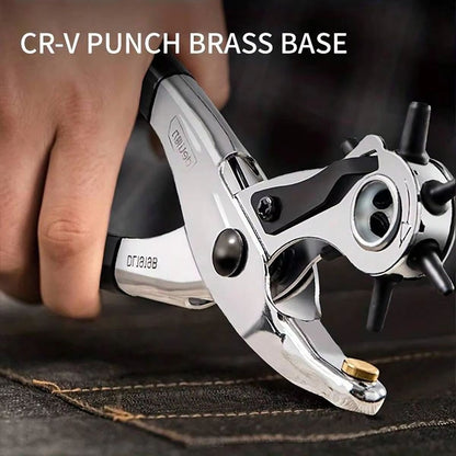 Rotary Belt Punch Pliers For Leather Watch Bands And Bags  Adjustable Hole Punch Tool For Precision 1