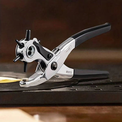 Rotary Belt Punch Pliers For Leather Watch Bands And Bags  Adjustable Hole Punch Tool For Precision 6