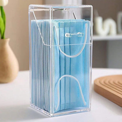 Clear Lid Makeup Brush  Lipstick Organizer Bucket  Stylish Desktop Cosmetic Storage 4