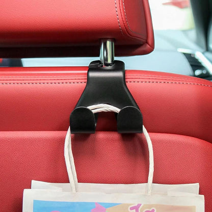 Concealed Multifunctional Headrest Hook  Phone Holder  Universal Car Seat Back Mount 2