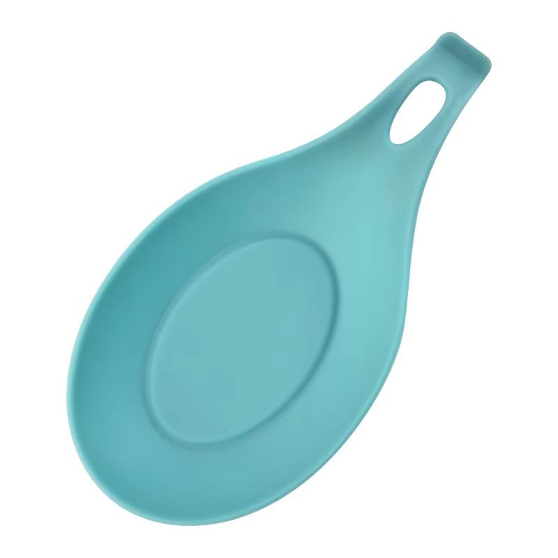Silicone Insulation Spoon Shelf And HeatResistant Placemat  MultiUse Kitchen Glass Coaster Tray 6