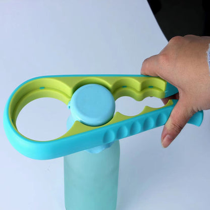4-in-1 Manual Screw Cap and Bottle Opener – Multi-Function Can, Jar & Screw-Cap Kitchen Tool