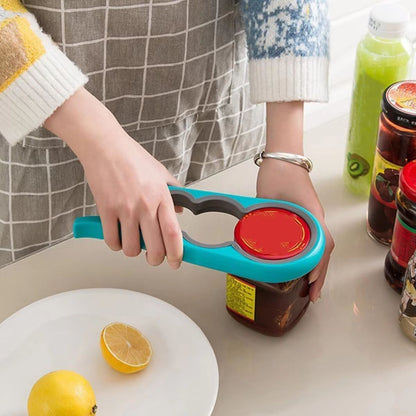 4in1 Manual Screw Cap And Bottle Opener  MultiFunction Can Jar  ScrewCap Kitchen Tool 3