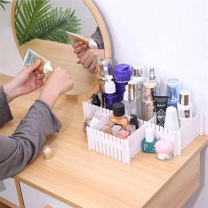 Adjustable Plastic Drawer Storage Divider  Multipurpose Cabinet  Drawer Organizer 1