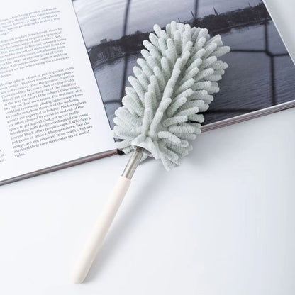 Telescopic Microfiber Chenille Duster With Stainless Steel Handle  Multifunction High Reach Dust Br 3