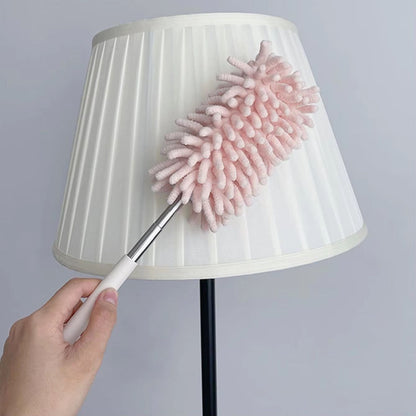 Telescopic Microfiber Chenille Duster With Stainless Steel Handle  Multifunction High Reach Dust Br 4
