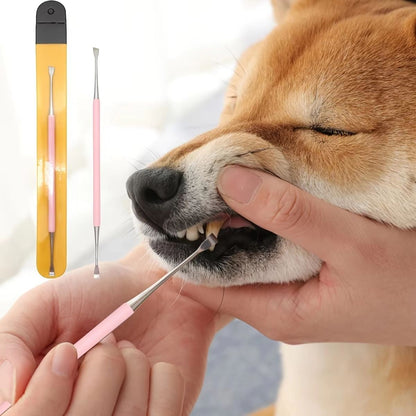 ProClean Dual-Head Dog Tartar Remover & Oral Care Kit