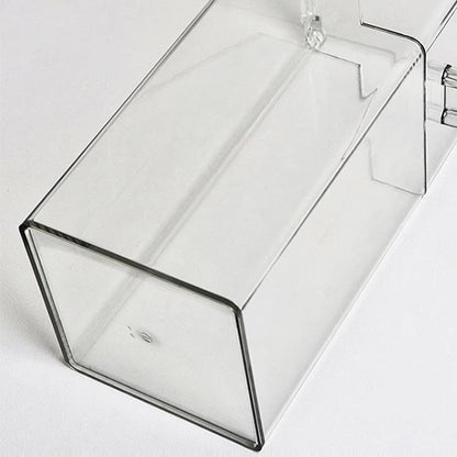 Clarity Stand Makeup Brush Holder  Simple Transparent Storage Box 4