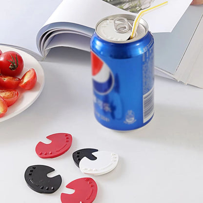ShieldLock Can Lid Cover Set  5Pack Beverage Soda Can Cap  Protector Lids 1
