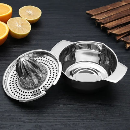 Portable Stainless Steel Manual Citrus Juicer 5