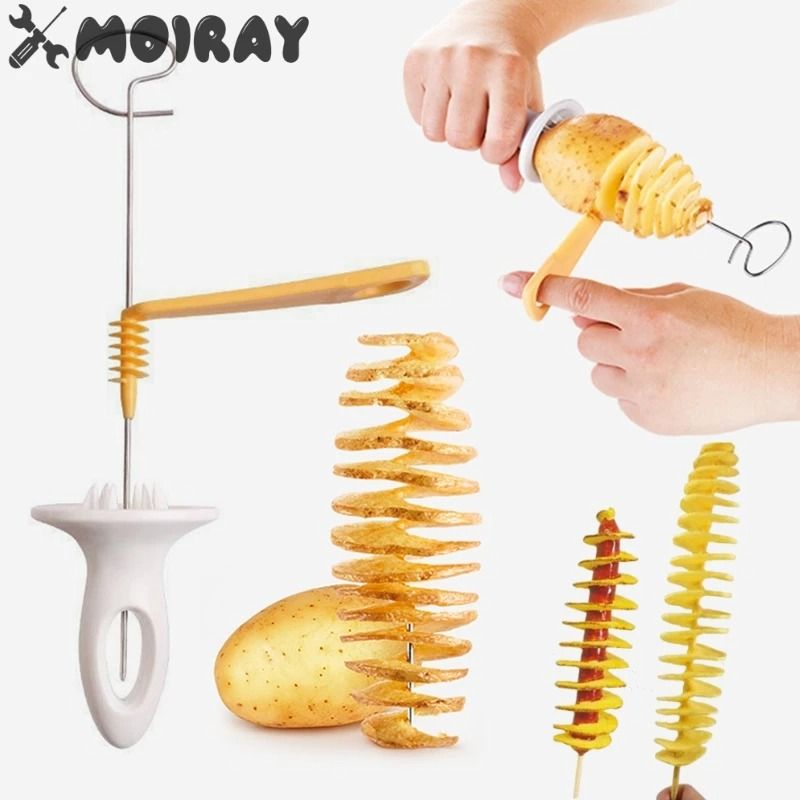 Spiral Potato Cutter Stainless Steel Vegetable Spiralizer 1