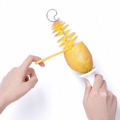 Spiral Potato Cutter Stainless Steel Vegetable Spiralizer 2