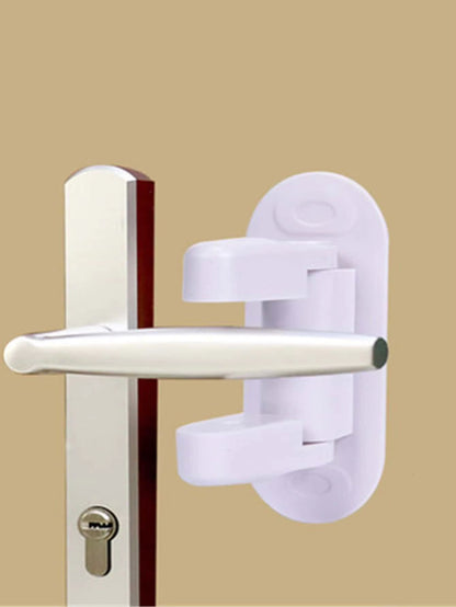 SafeGrip Child Door Handle Lock  PunchFree Baby Proofing Safety Latch 1