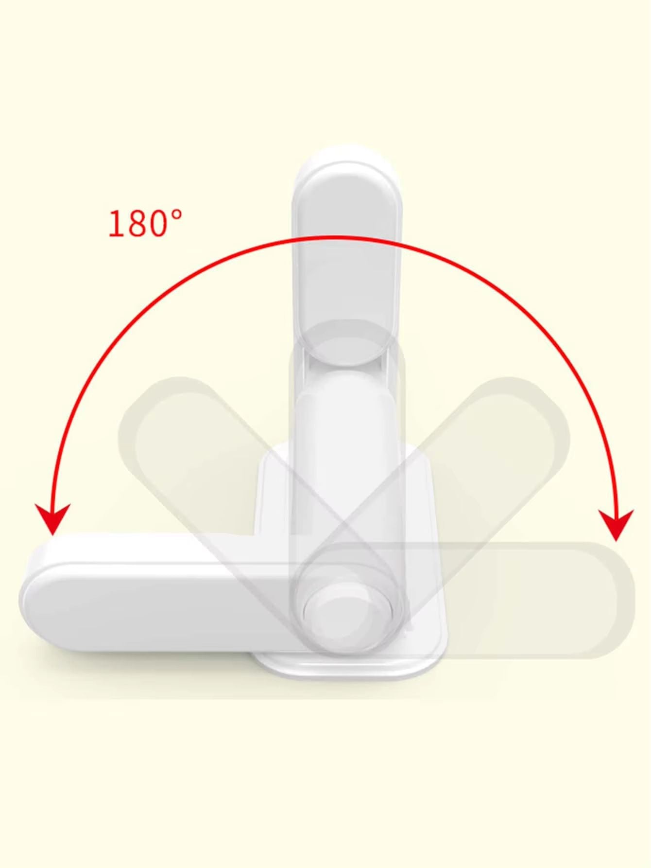 SafeGrip Child Door Handle Lock  PunchFree Baby Proofing Safety Latch 2