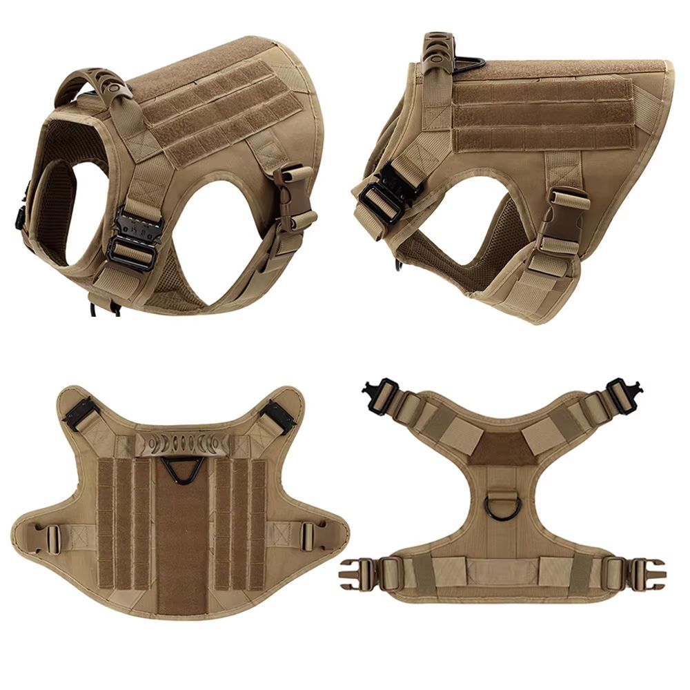 K9Force Elite Tactical Dog Harness  Large Military Style Vest For German Shepherd Malinois  Working 2