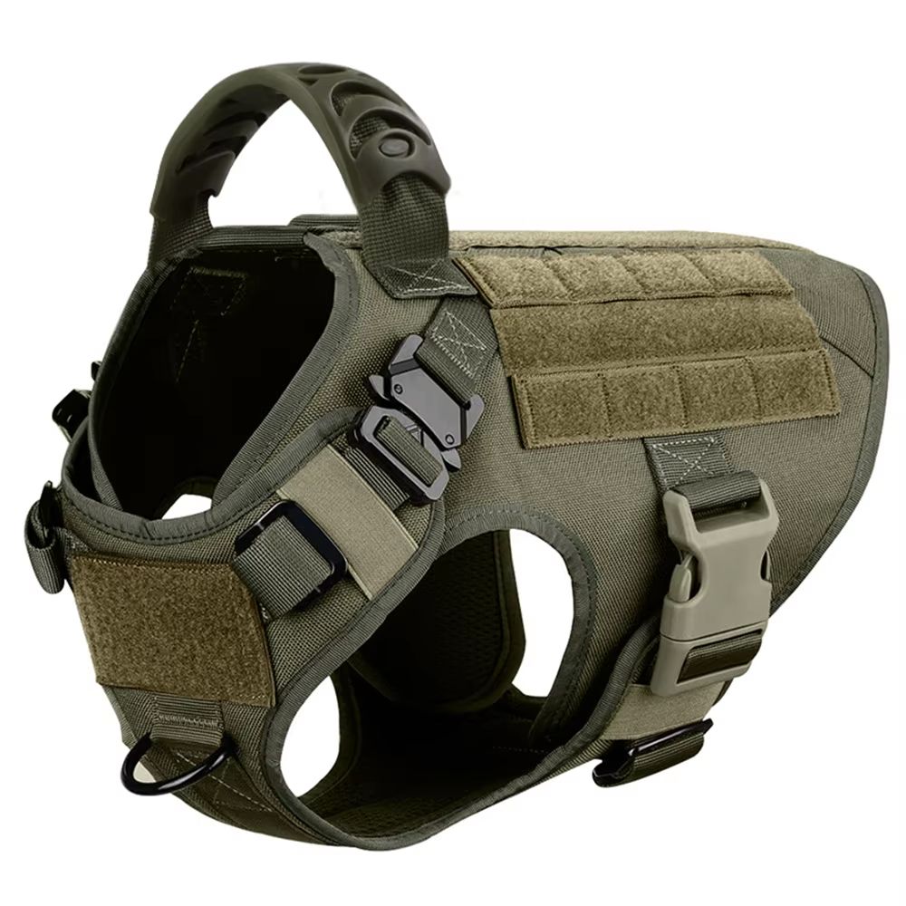 K9Force Elite Tactical Dog Harness  Large Military Style Vest For German Shepherd Malinois  Working 9