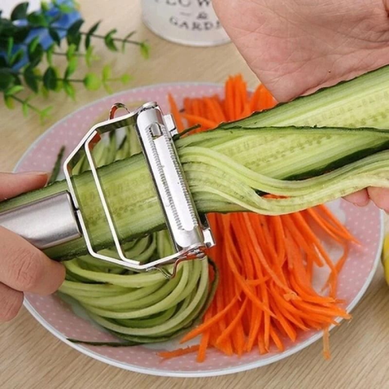 Multifunctional Stainless Steel Kitchen Peeler And Julienne Slicer 1