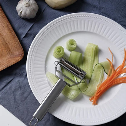 Multifunctional Stainless Steel Kitchen Peeler And Julienne Slicer 5