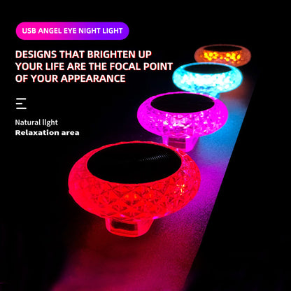 USB Mini LED Ambient Light Colorful Car Interior Lamp Computer Atmosphere Light Portable Plug And P 2