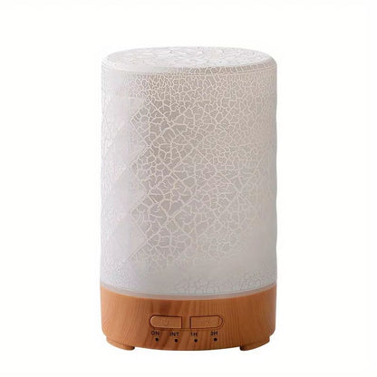GlowWave 150ml Crack Design USB Essential Oil Diffuser And Ultrasonic Air Humidifier 8