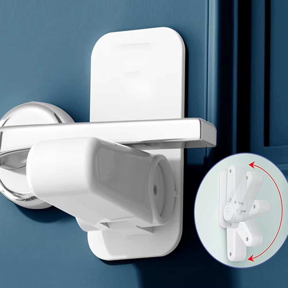 SafeStep Universal ABS Child Drawer Lock – Screwless Anti-Open Protection for Drawers, Wardrobes, Fridges