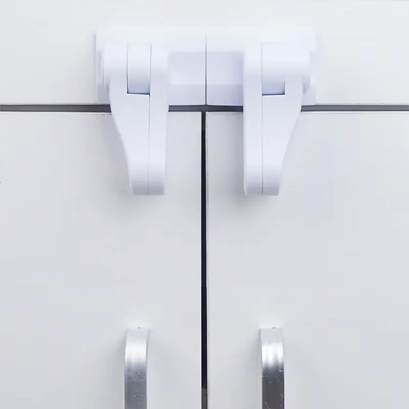 SafeStep Universal ABS Child Drawer Lock  Screwless AntiOpen Protection For Drawers Wardrobes Fridg 4