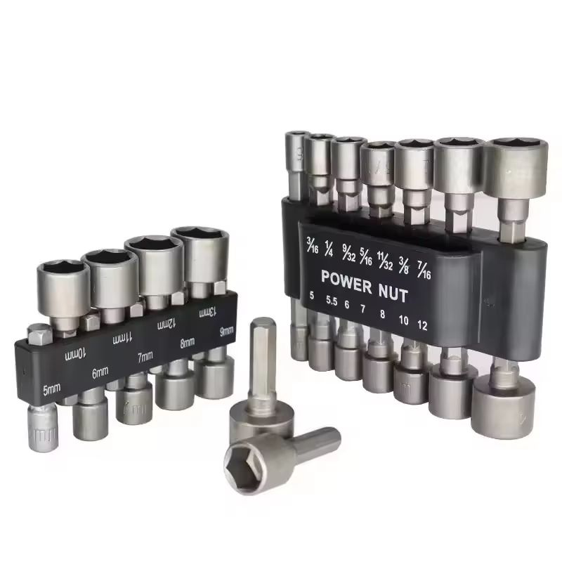 ProDriver Magnetic Hex Nut Driver Bit  Socket Adapter Set 5