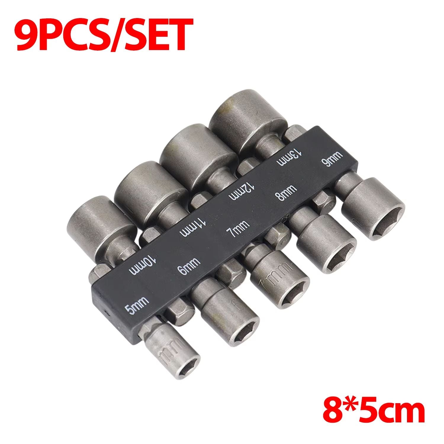 ProDriver Magnetic Hex Nut Driver Bit  Socket Adapter Set 7