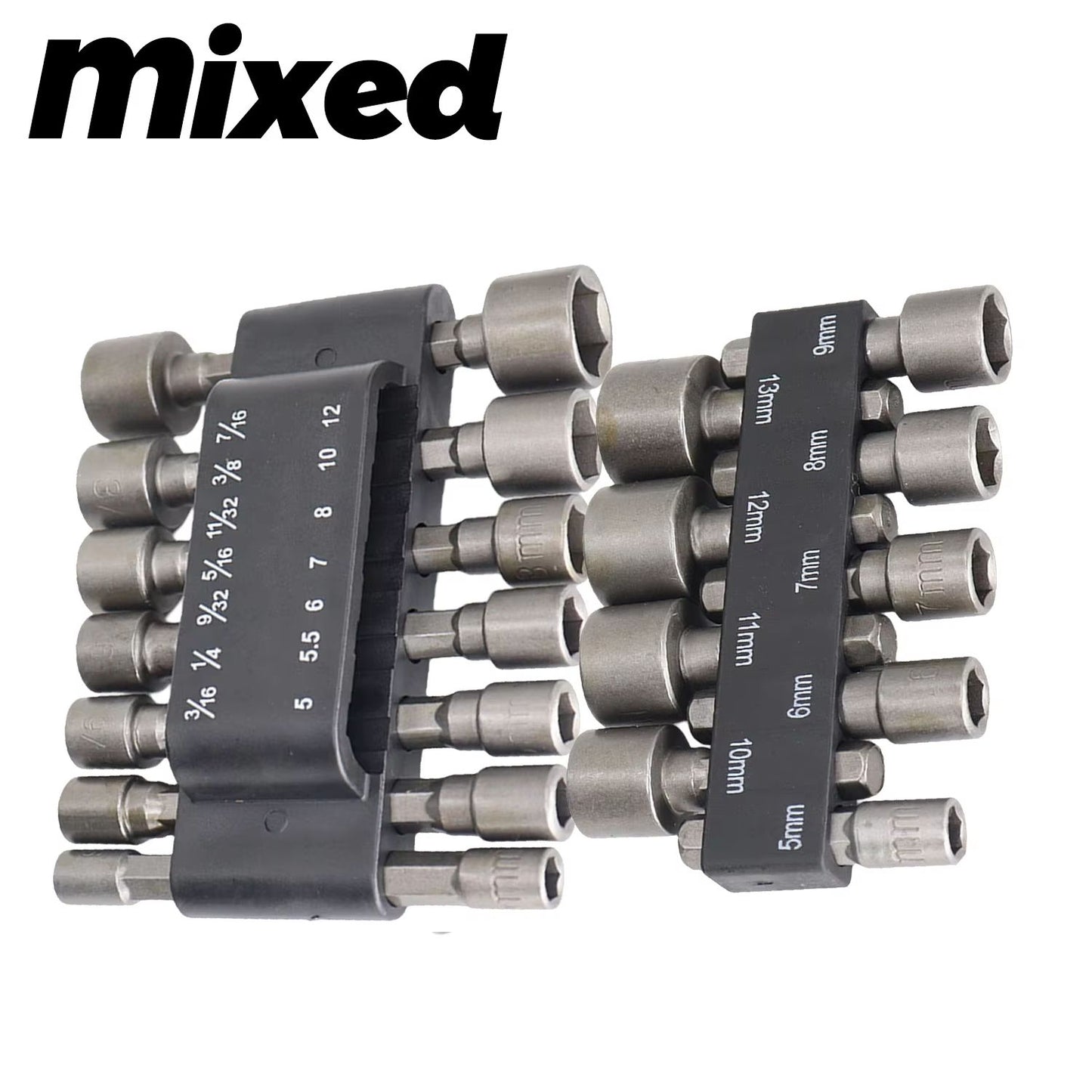 ProDriver Magnetic Hex Nut Driver Bit  Socket Adapter Set 8