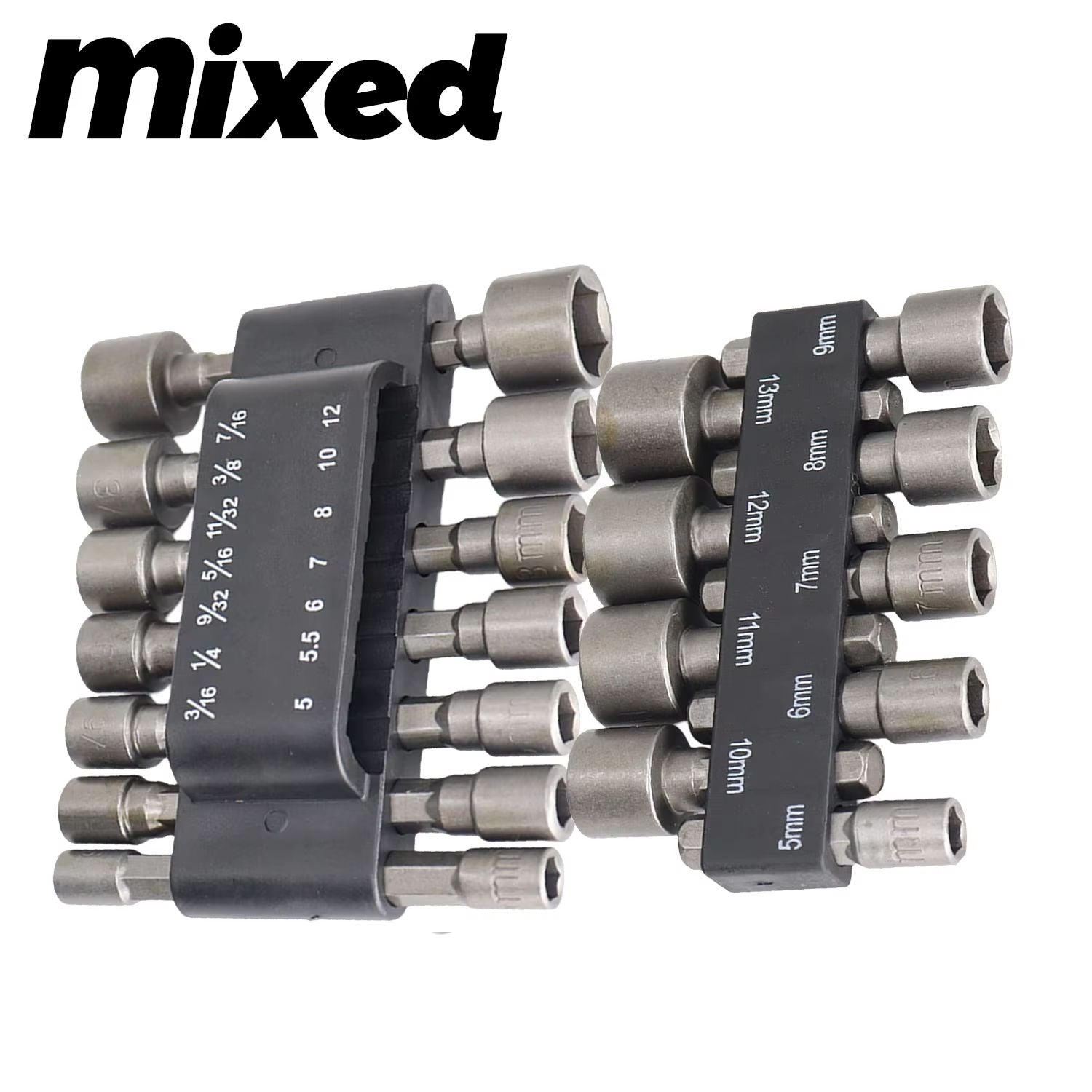 ProDriver Magnetic Hex Nut Driver Bit  Socket Adapter Set 8