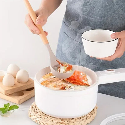 12 Piece Silicone Kitchen Utensil Set With Wooden Handles 3
